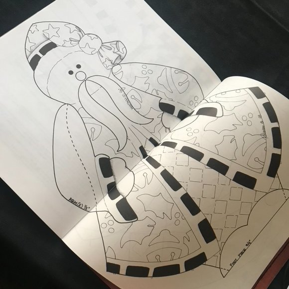 Seasons Greetings Rebecca Carter Christmas Tole Painting Christmas Santa 39 pgs. - Picture 8 of 8